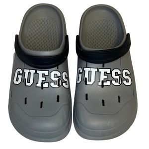 Men’s Guess Croc style shoes. Men’s Clogs